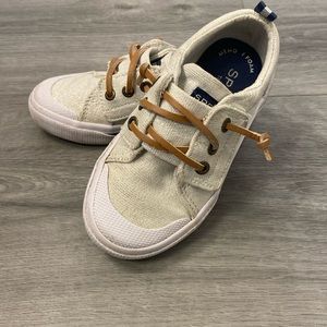 Sperry Toddler Size 7 Ivory